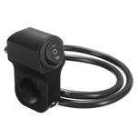Întrerupător Ghidon Motocicletă, ATV, scuter 12V, aluminiu, 3 pozitii