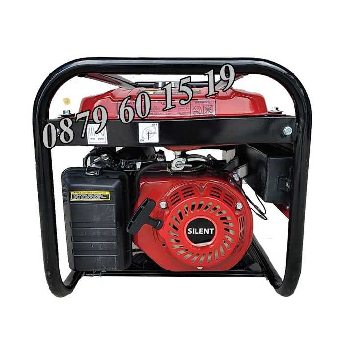 Генератор на газ, бензин и метан, четиритактов генератор за ток 3,5 kW