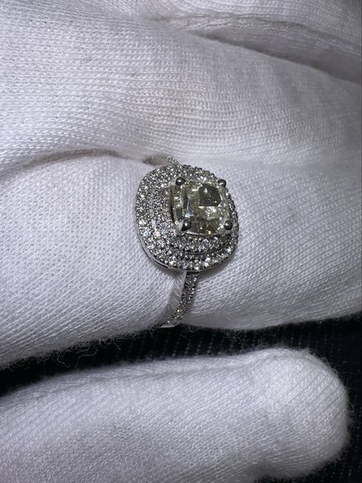 брилитовое натуральное колечко