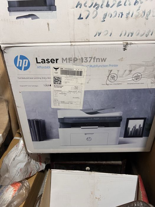 Imprimanta hp laser mfp 137fnw