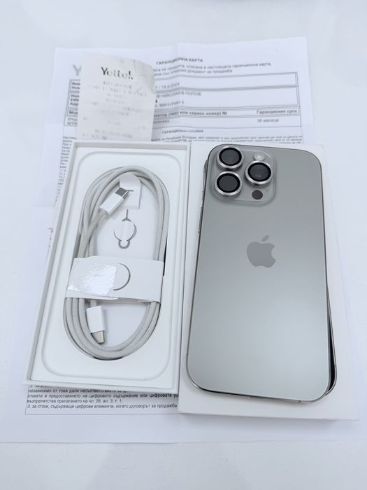 iPhone 16 Pro – Natural Titanium 128гб