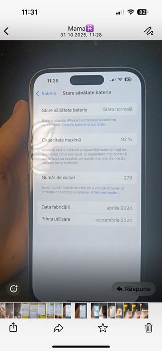 ex:iphone 15 fără garanție