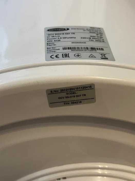 Boiler electric 50l Tesy Concepta GCV504415D07TR 1500 W