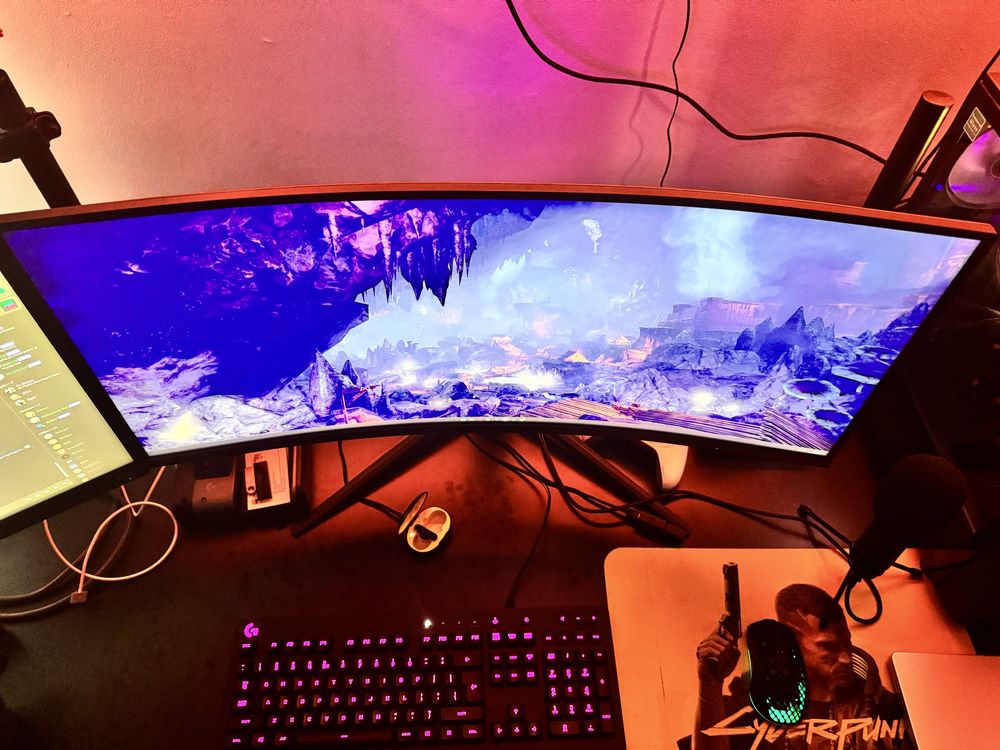 Monitor Ultrawide MSI 34” Gaming curbat superb G-Sync