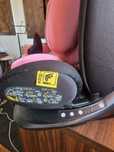 Scaun auto little bird 0-20kg rotativ 360 cu isofix roz