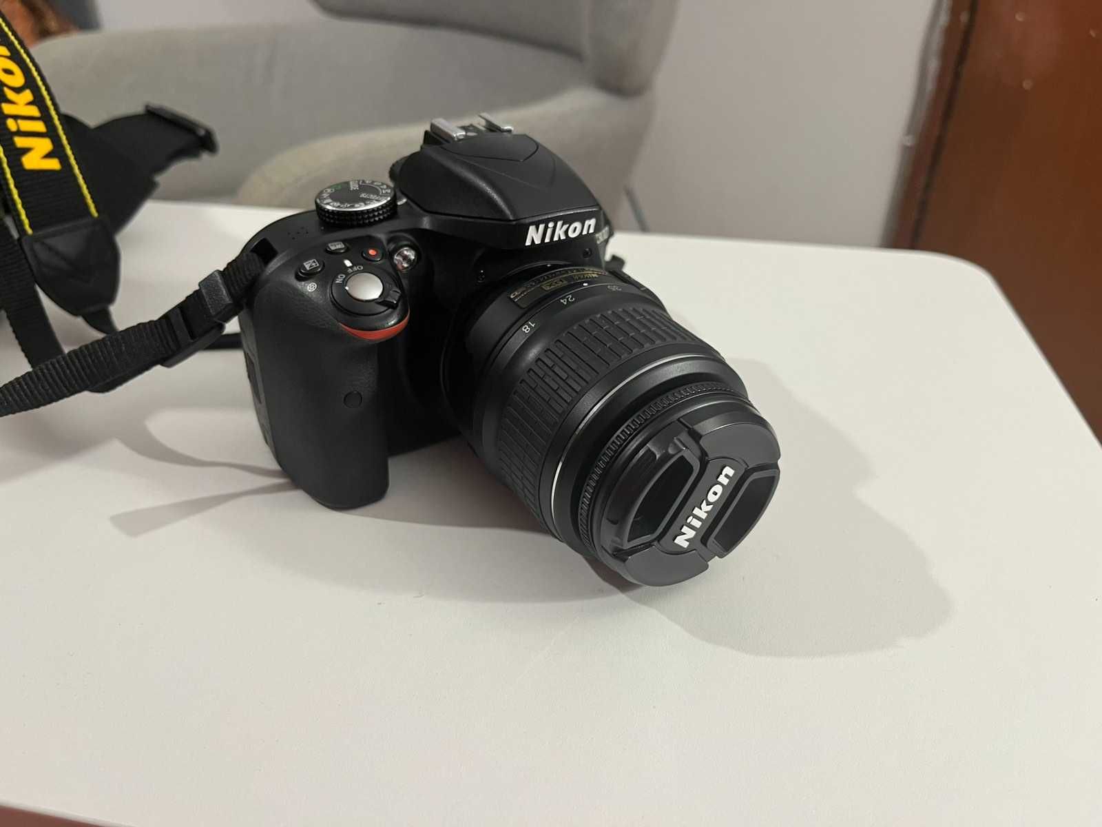 Nikon D3300 + Nikkor 18-55mm f/3.5-5.6G ED II + Metz 44 AF-1 +чанта