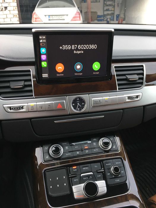 Audi YouTube Mmi 3g Plus CarPlay Android Auto Ютюб Ауди Кар Плей Waze