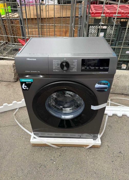 Стиральная машина Hisense 6 кг WFQP6012EVMT Inverter Steam