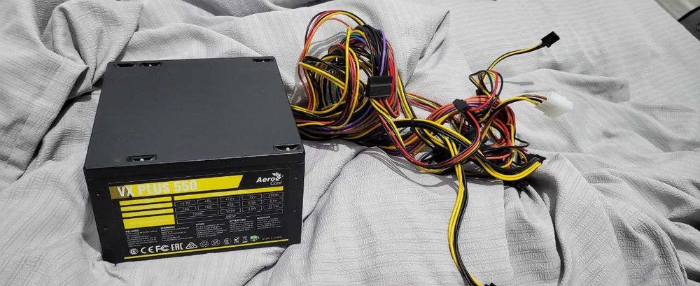 Блок питания ATX 550W AeroCool VX PLUS 550