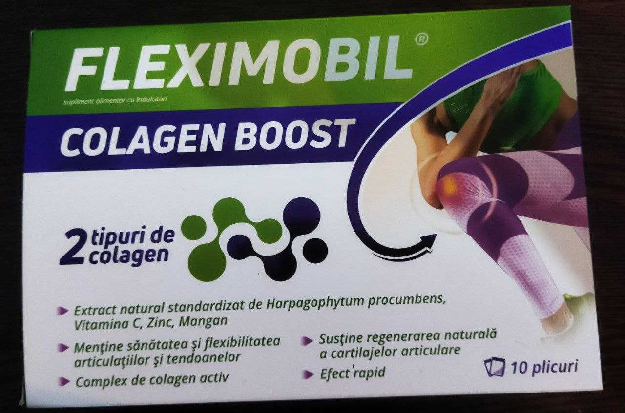 Fleximobil Colagen Boost, 10 plicuri