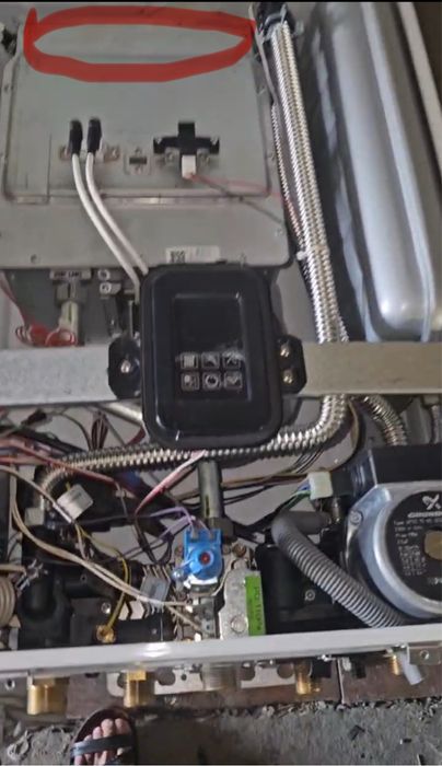 Акфа котел 24 б/у теплообменник тешилган колгани соз холатда