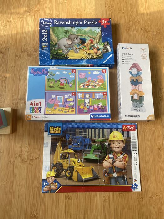 Детски пъзели и дървени играчки