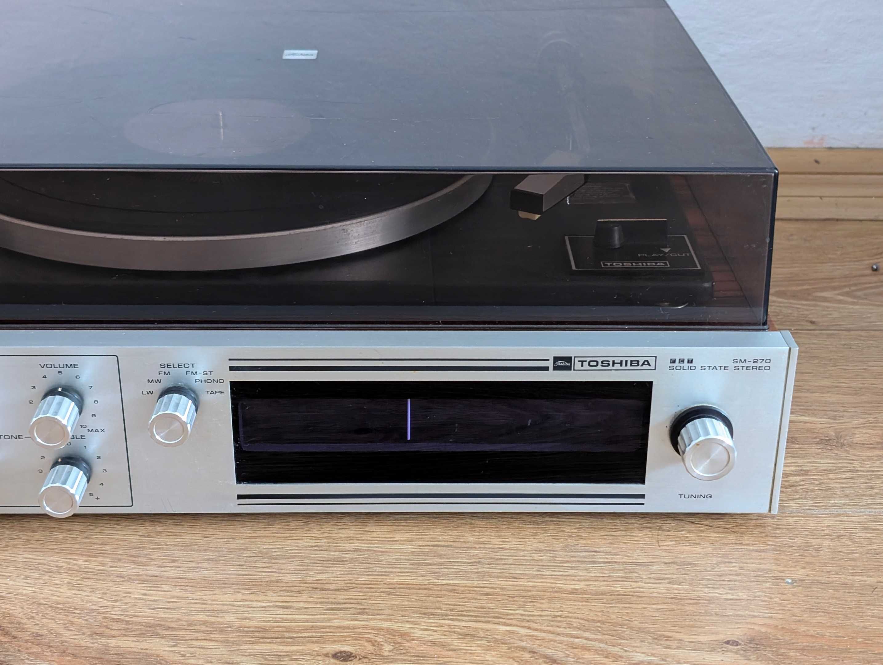 Toshiba SM-270 - Pickup retro din 1973, 300 Lei vintage