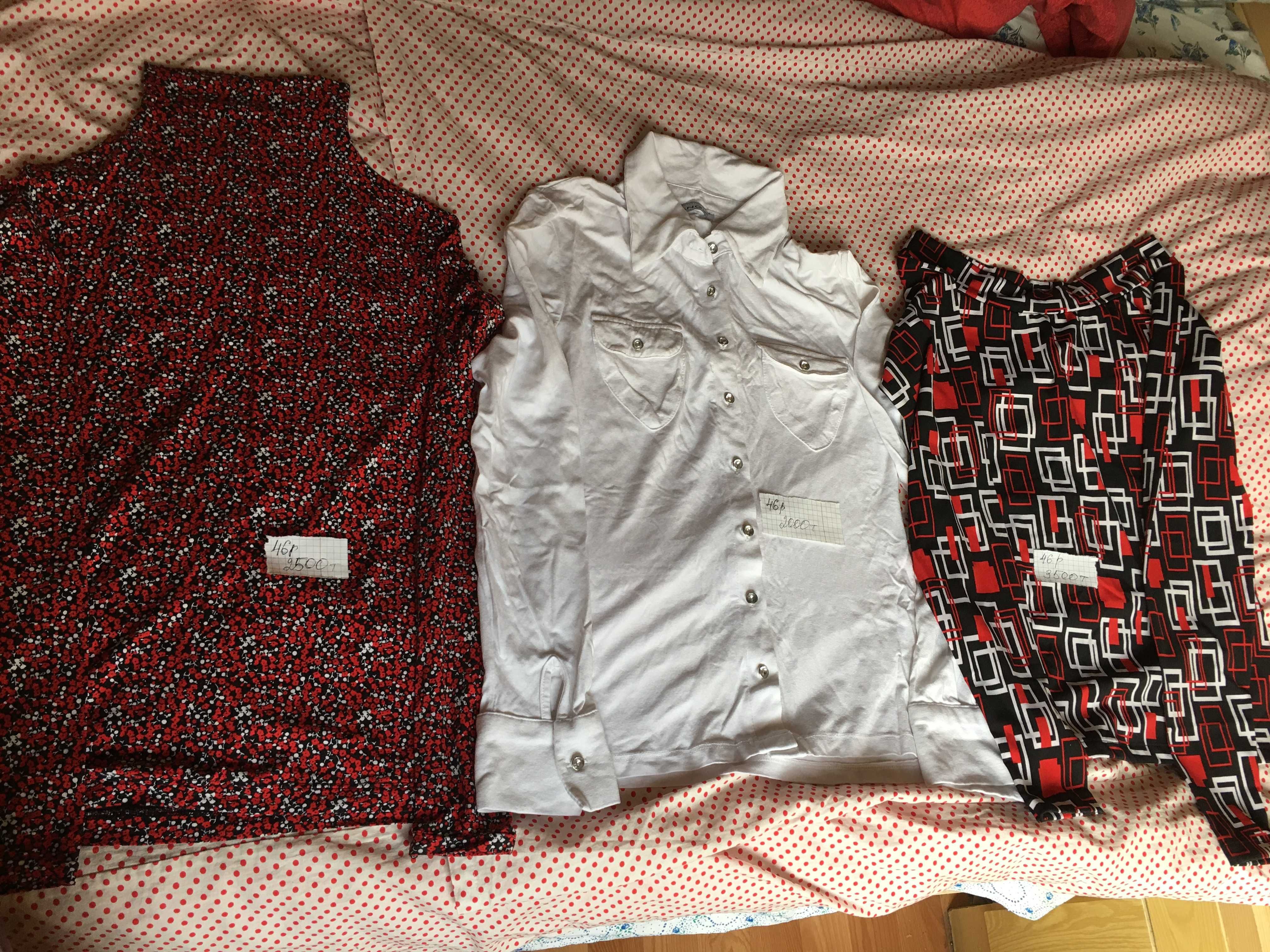 Пиджаки- блузка- бриджи-кофточки и др на 46р -см фото  отл сост