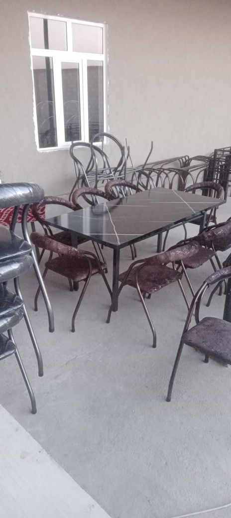 Temir stol stullar optimga.