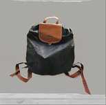STADA / Trendy Black & Brown Backpack - практична, лека и модерна