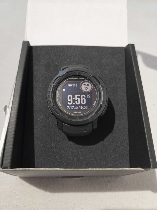 Garmin Instinct 2 Solar, 45mm, Graphite – ca nou, în garanție!