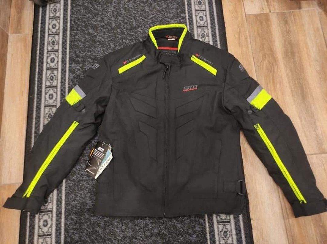 Geaca moto textil SM Scorpio Neon marimi M, L, XL, 2XL, 3XL Noua!