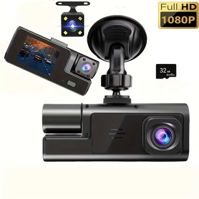 Camera auto tripla: fata spate si interior 1080P - ULTIMUL PRODUS!!!