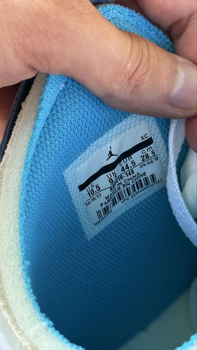 Adidasi Nike Jordan 1 High Off-White UNC Noi
