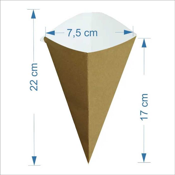Картонени фунийки и опаковки за гофрети Don Gelato – 4 модела