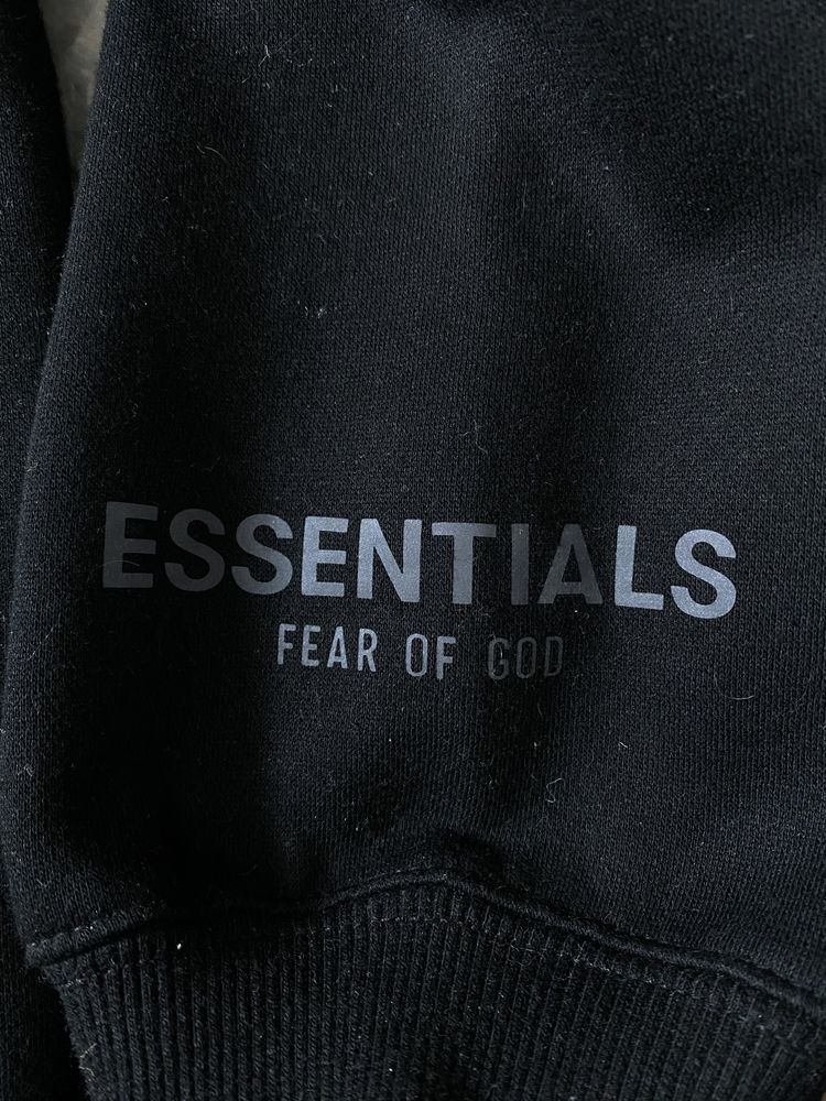 Hanorac Fear of God Essentials negru