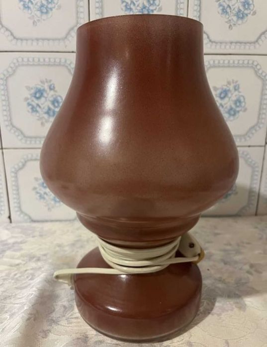 Veioza/sticla/veche/comunism