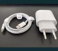 Incarcator Cablu Apple NOU 100% iPhone X 15 14 13 12 11 7 8 Folie