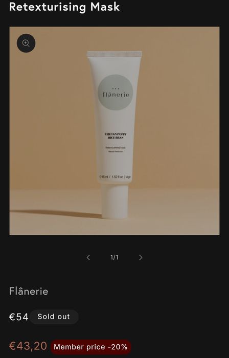 Flanerie Retexturising Mask – 50 ml | Нов