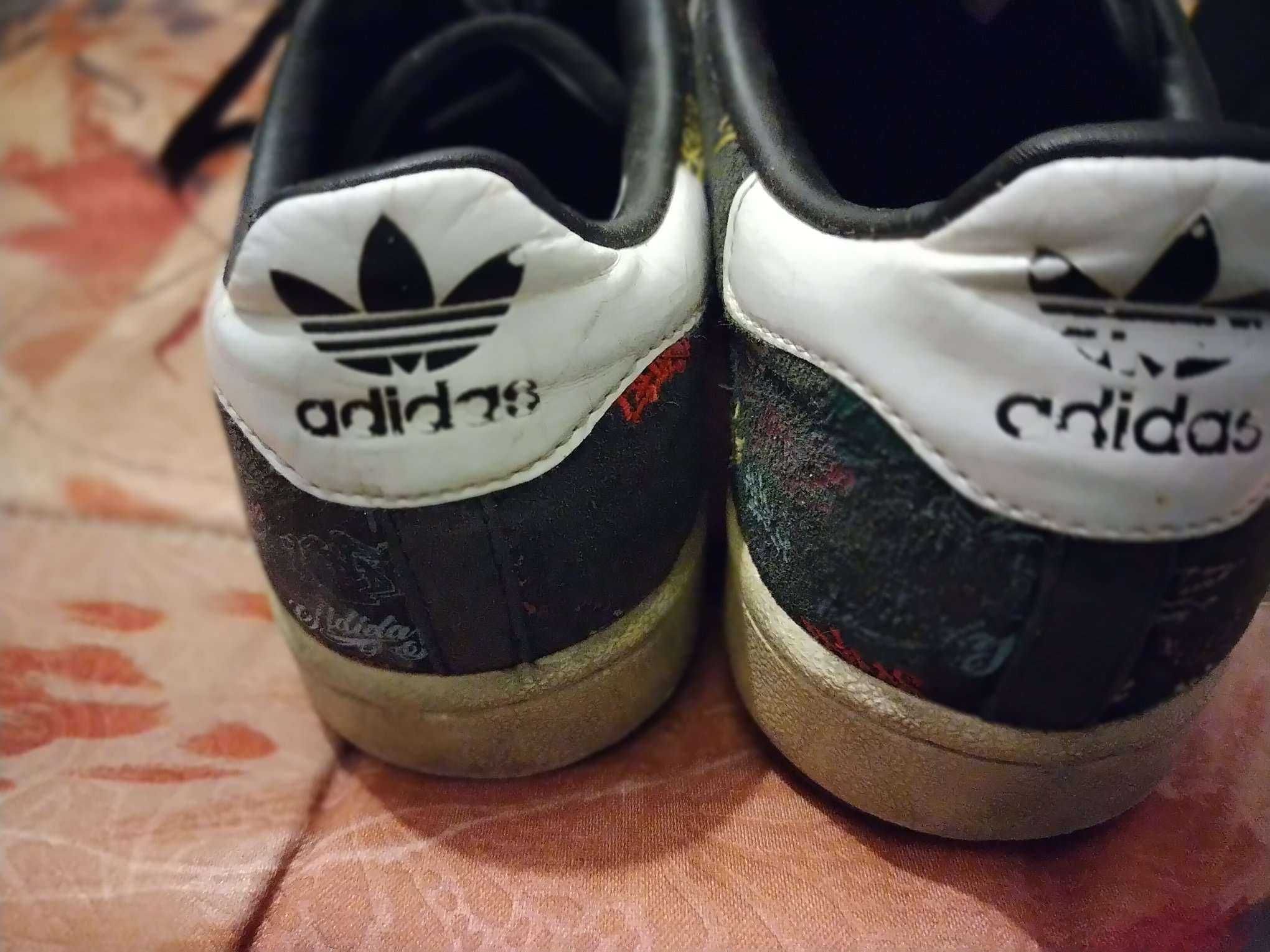 Маратонки и Суитчър Adidas бомбе ретро + Шапка RUN-DMC