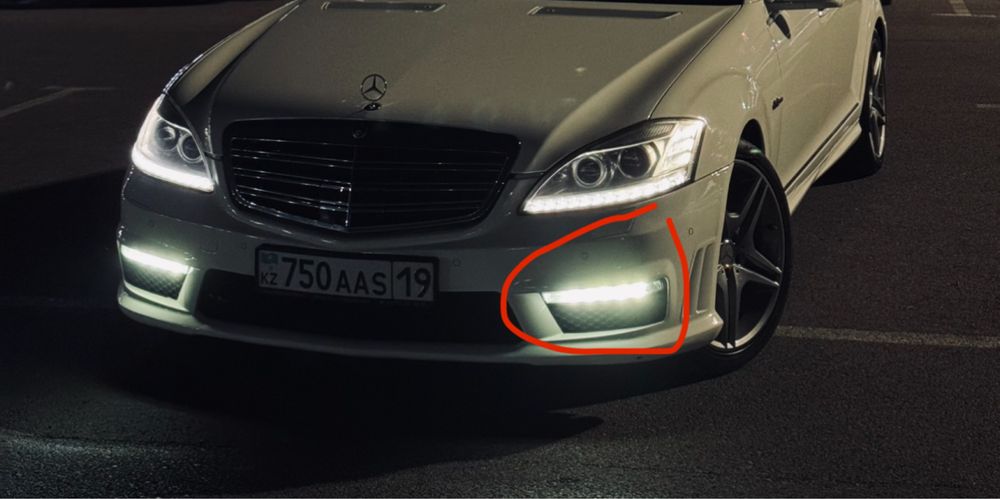 Туманка мерс 221