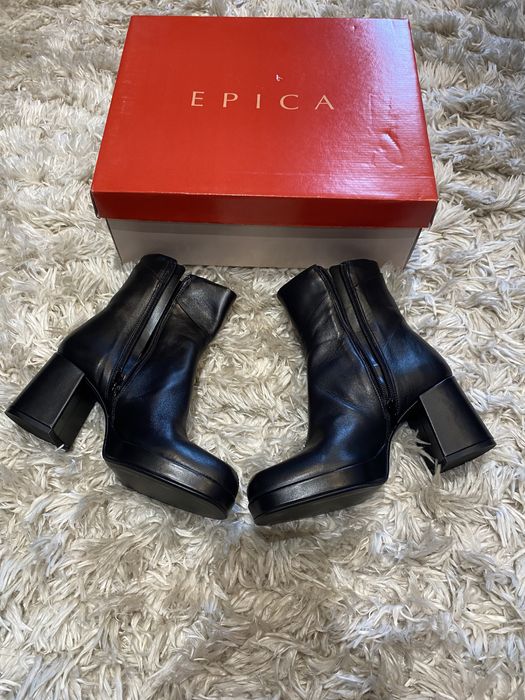 Botine Epica Noi din piele