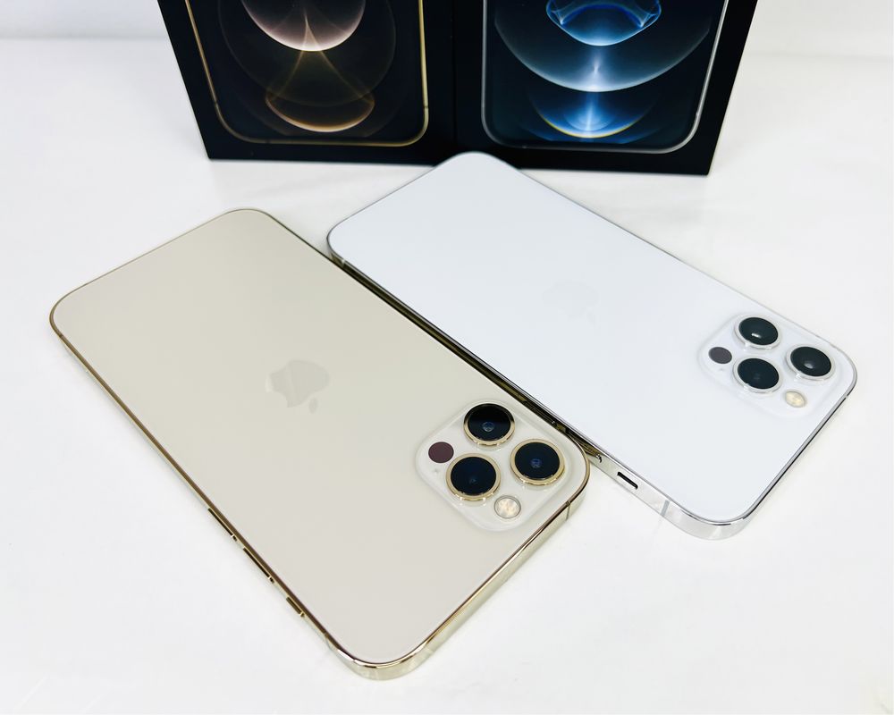 Apple iPhone 12 Pro 256GB Gold/ Silver Перфектен! Гаранция!