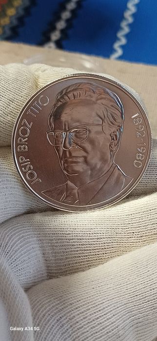 1000 динара Югославия 1980 Тито