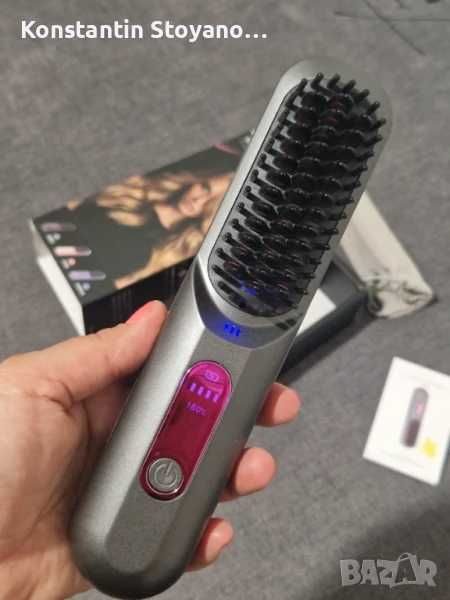 Преносима електрическа четка за коса с 3 температурни степени