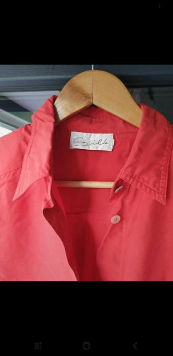 Cămașă din mătase naturală