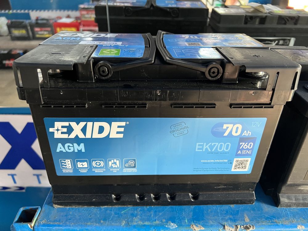 Аккумулятор Exide EK700 70 Ah AGM