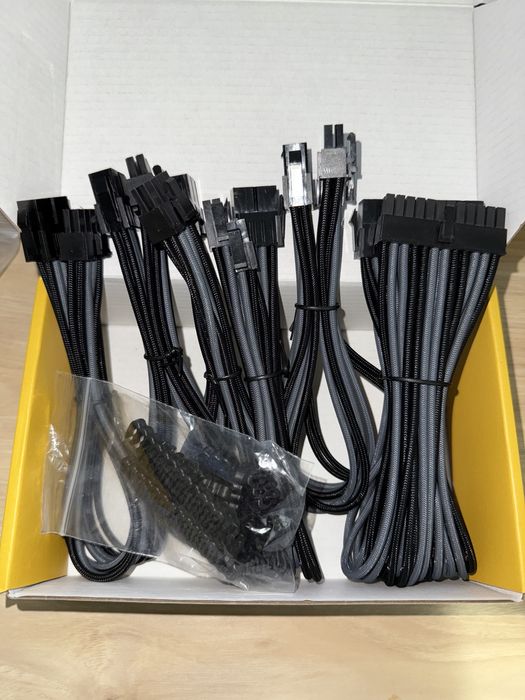 EZDIY-FAB Cablu prelungitor sursă PC PSU GPU 24PIN/8PIN/6+2/4+4 300MM