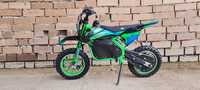 Cross Enduro motocicleta pocket bike electric 1000w 3 viteze suspensie