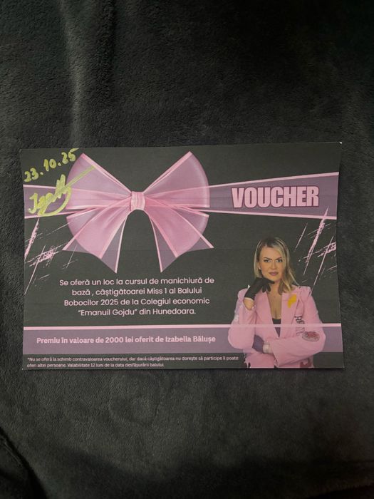 Curs de unghi (de baza ) este voucher