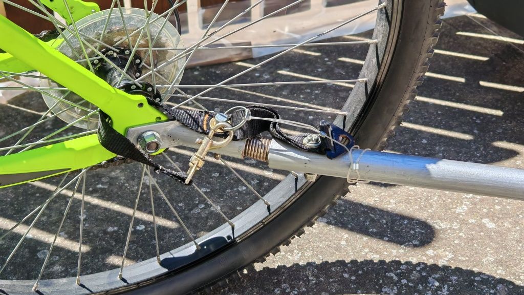 Remorca bicicleta copii
