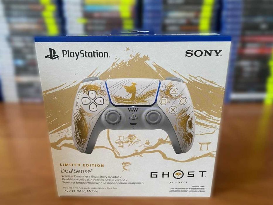 Новый PS5 геймпад "Ghost of Yotei Limited Edition" Лимитированное Изд