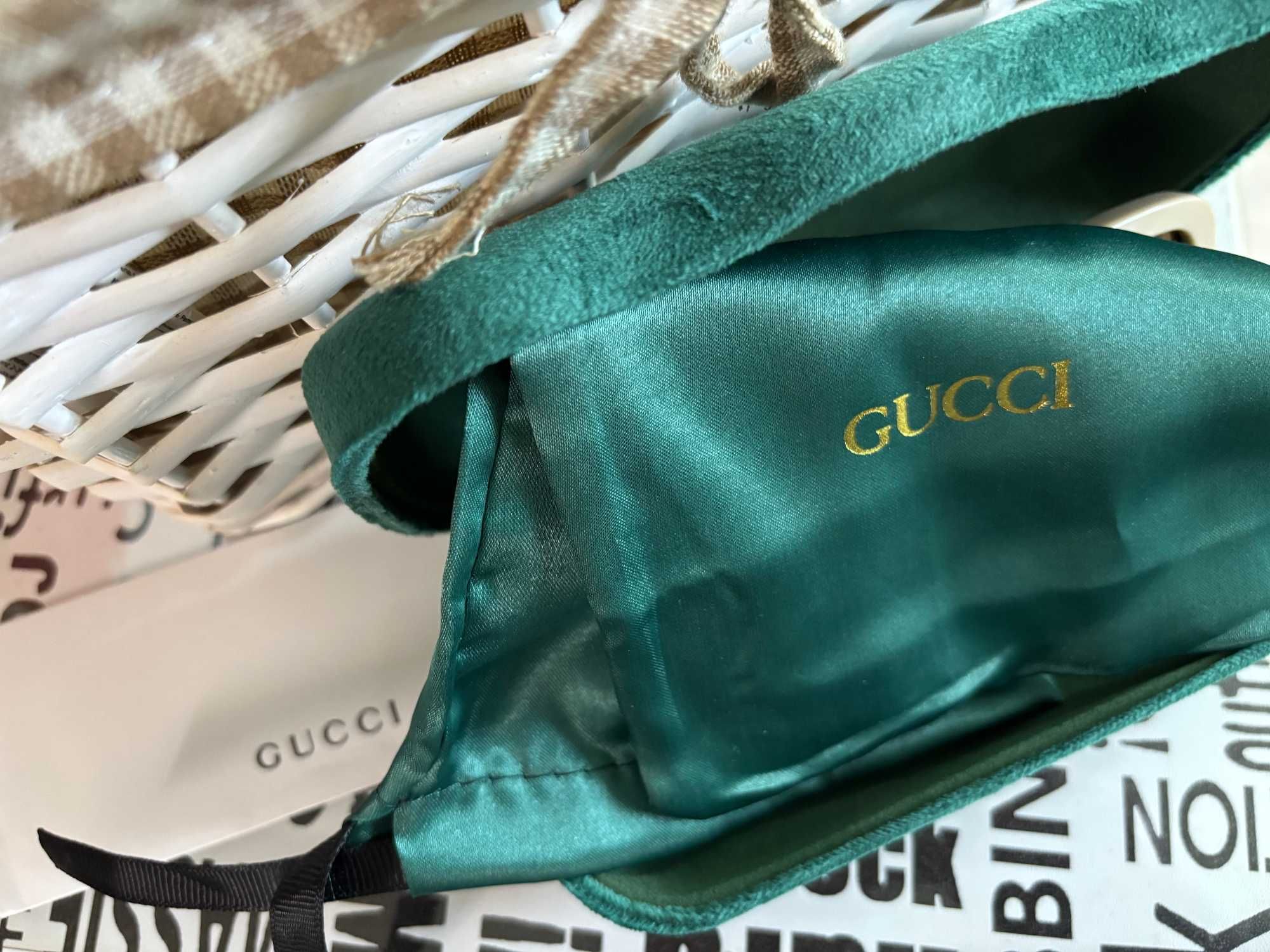 Gucci дамски слънчеви очила с големи квадратни форми