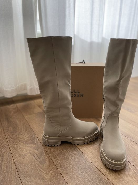 Дамски ботуши от еко кожа Bullboxer