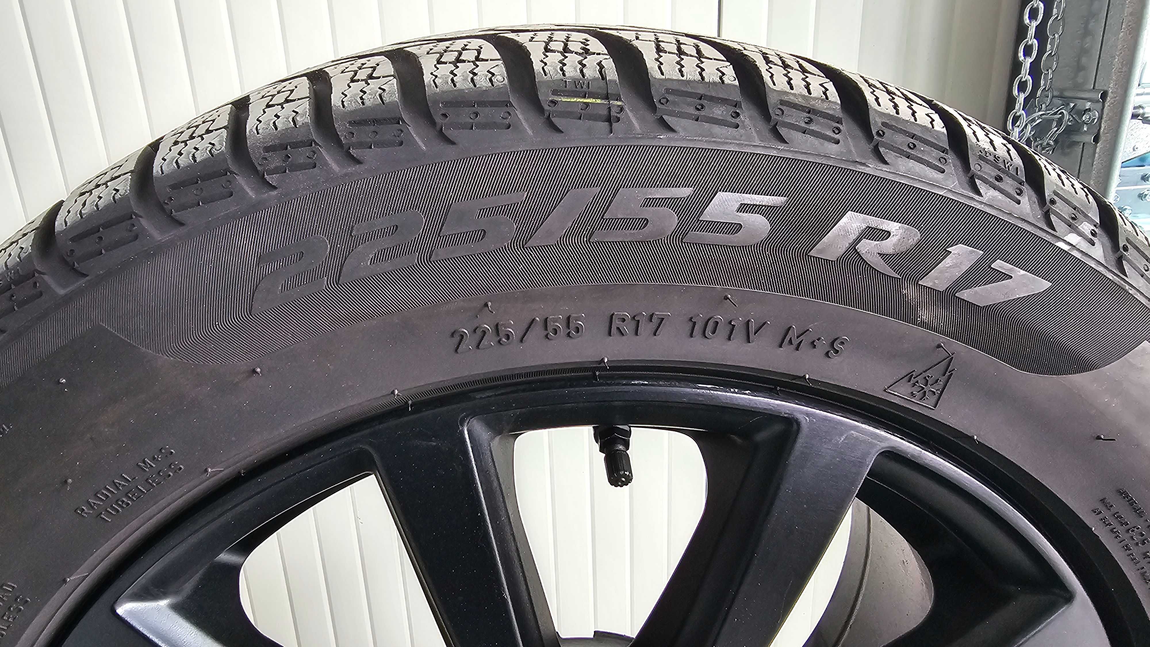 17" Platin 5x115,  225/55 R17, ET 45, Opel Insignia