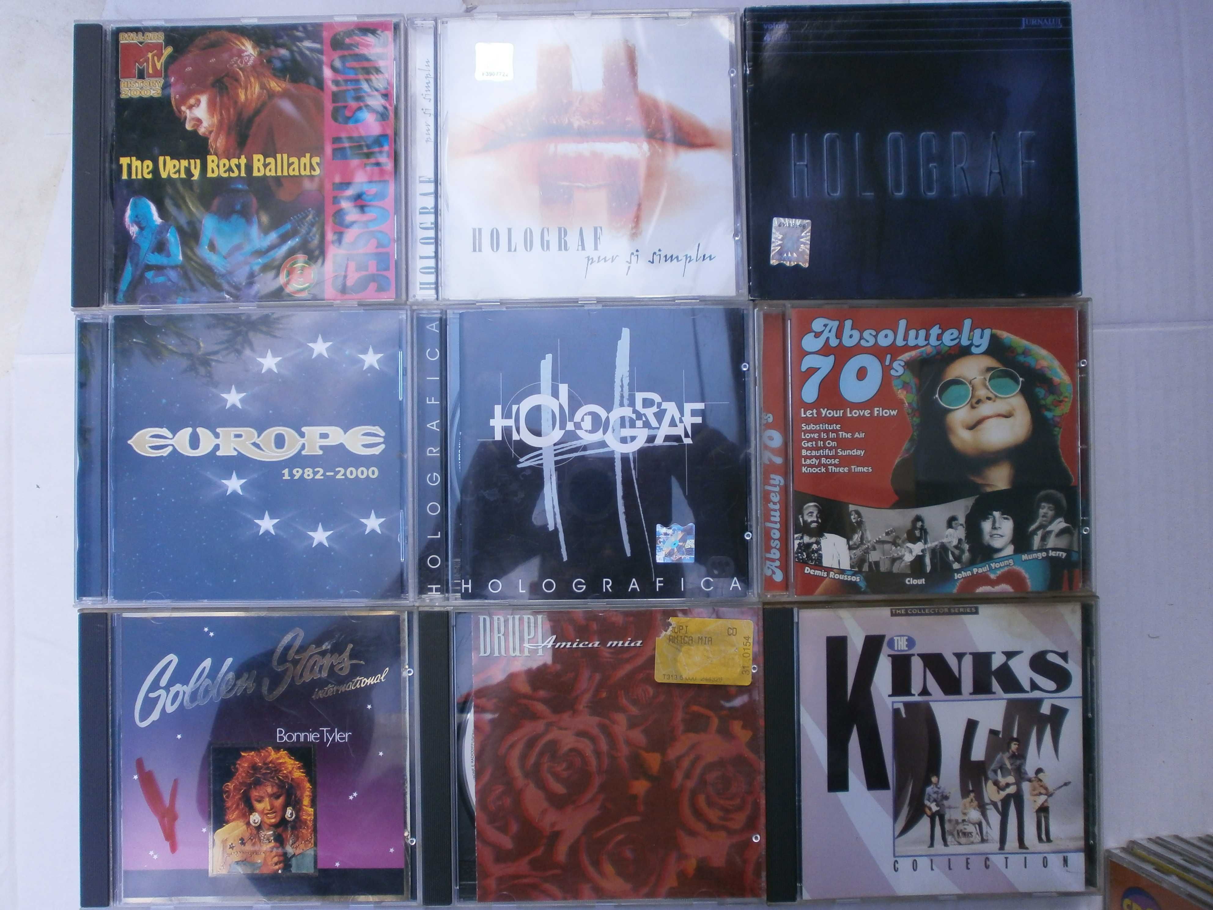 cd uri anii 60, 70, 80, 90, originale/noi