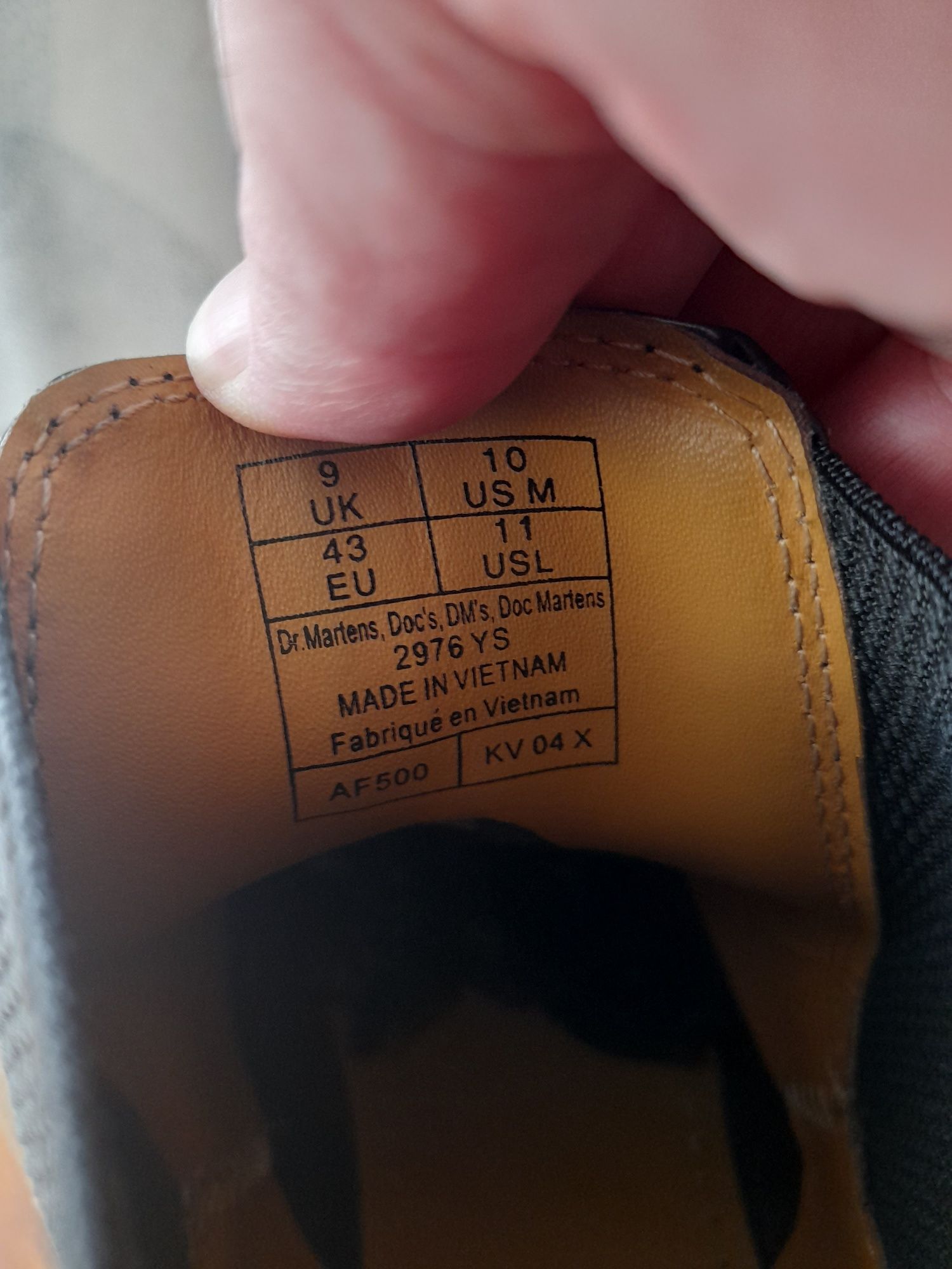 Dr martens мъжки обувки 43- 44 номер.