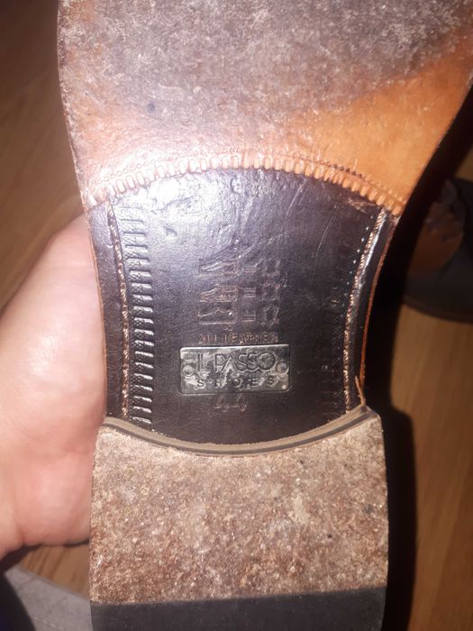 Pantofi de piele Il Passo Shoes, marime 44.