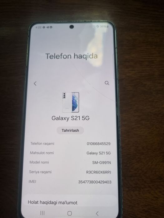 Galaxy s21 5G 256