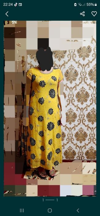 Kuylak shifon dubayski tozasi $ ga oganmiz uzi qimat materal